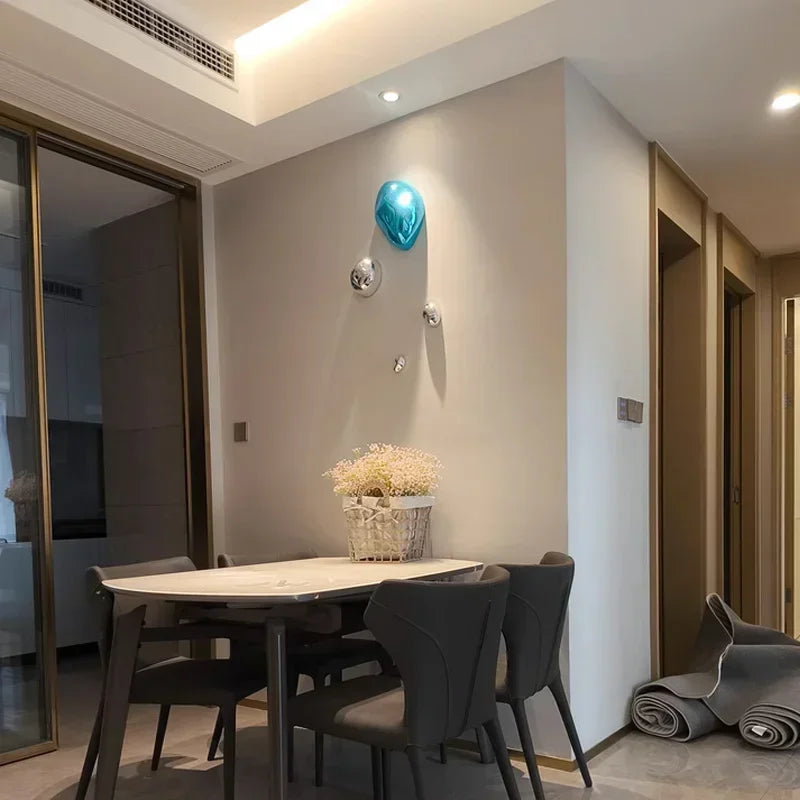 Modern Stone Ornament Home Furnishings Wall decorations hanging ornaments Creative background wall pendant Abstract Decorations