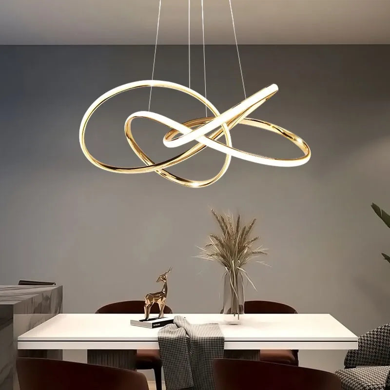 Chandeliers for Dining Room Nordic Pendant lights Modern Dining Room Living Room Lamp Luxury Bedroom Lustres Door Decoration